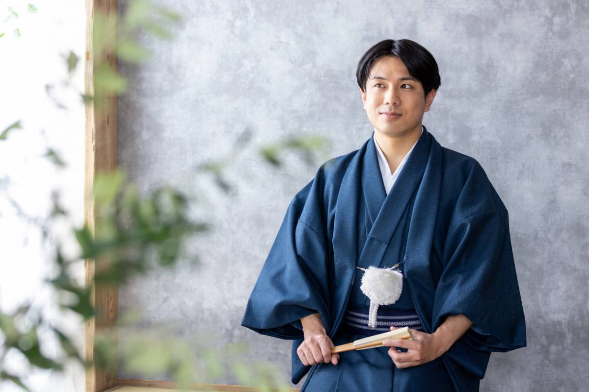 kimono homme moderne confortable