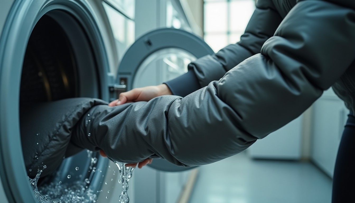 Comment réussir le lavage doudoune en machine sans dégâts